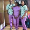 African Print Scrubs