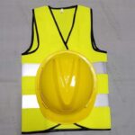 Safety Vest and Hard Hat